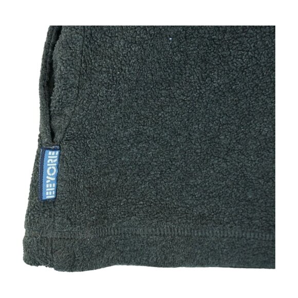 Disney Eeyore Womens Fleece Sweatshirt 1/4 Zip L‎ Gray Unit 45 Poly Blend - Picture 6 of 6